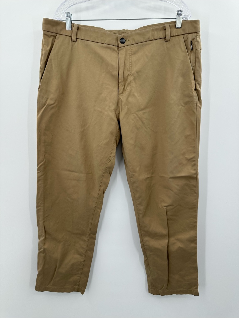 Lululemon Men's ABC Classic Fit 5 Pocket Tan Pants‎ Size 38
